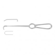 Kocher-Langenbeck Retractor Stainless Steel, 21.5 cm - 8 1/2" Blade Size 40 x 13 mm